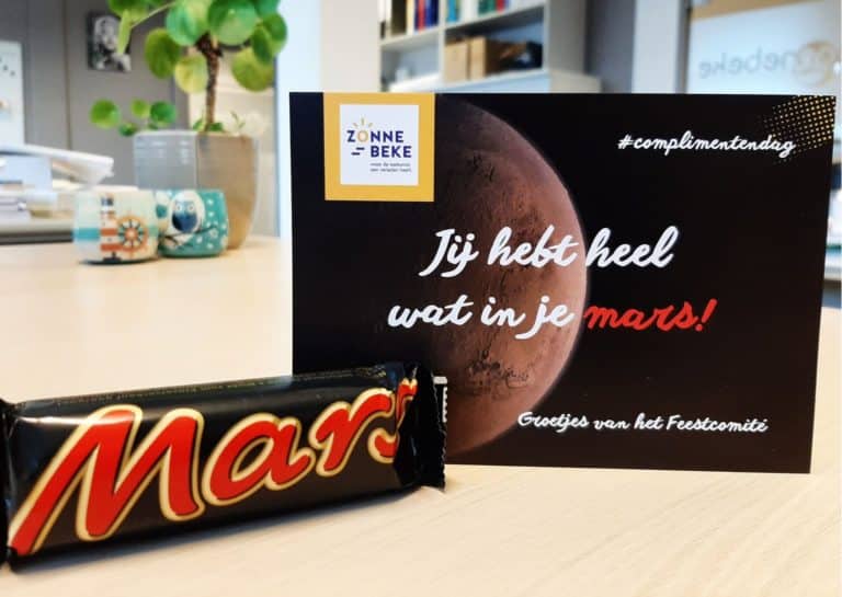 Feestcomité - jij hebt heel wat in je mars