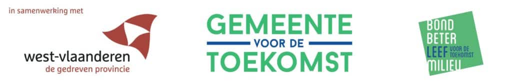 In samenwerking met West-Vlaanderen, de gedreven provincie, Gemeente voor de Toekomst en Bond Beter Leefmilieu.